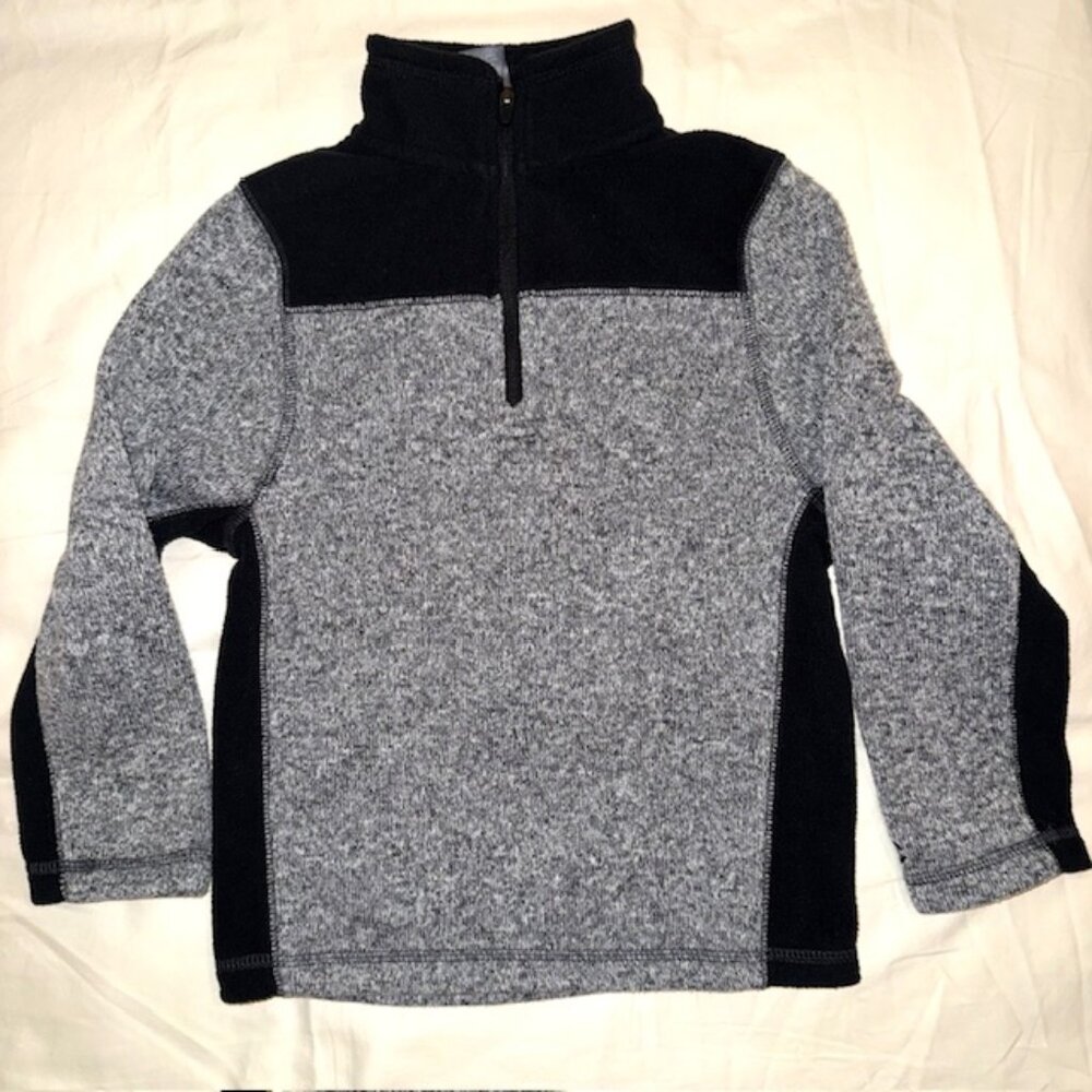 Champion Knit and Fleece Kid's Quarter-Zip Pullover